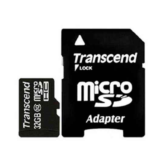 KSIX Memory Card Trascendend Micro Sdhc 32 Gb Class 10 Adapter