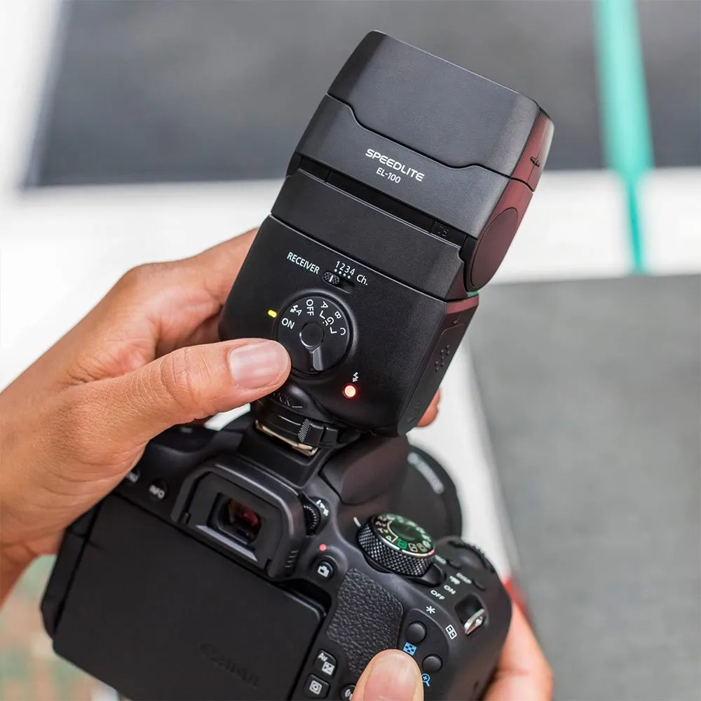 Canon Speedlite EL100 黒購入、特別提供価格、Techinn