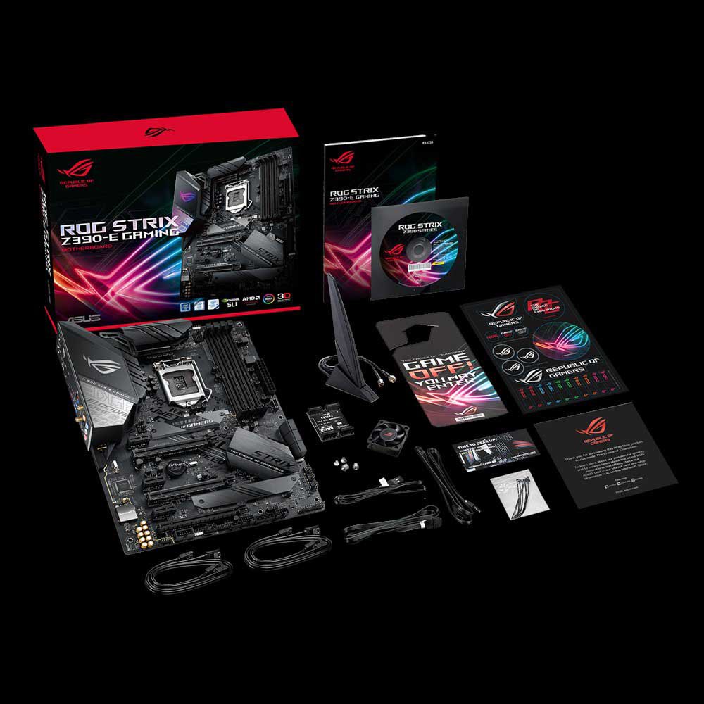 Asus ROG Strix Z390-E Gaming Motherboard Μαύρο, Techinn