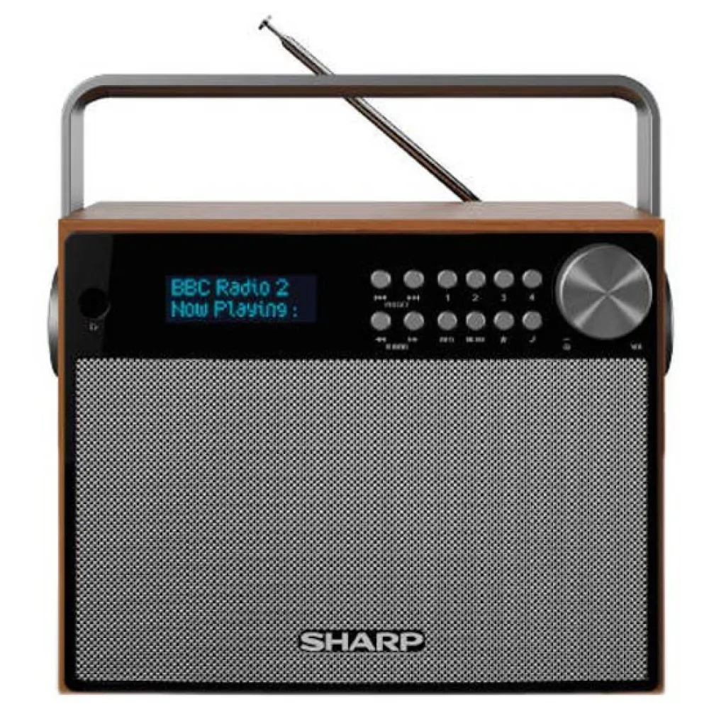 Sharp DRP350 Alarm Clock Radio Portable Dab+ , Techinn
