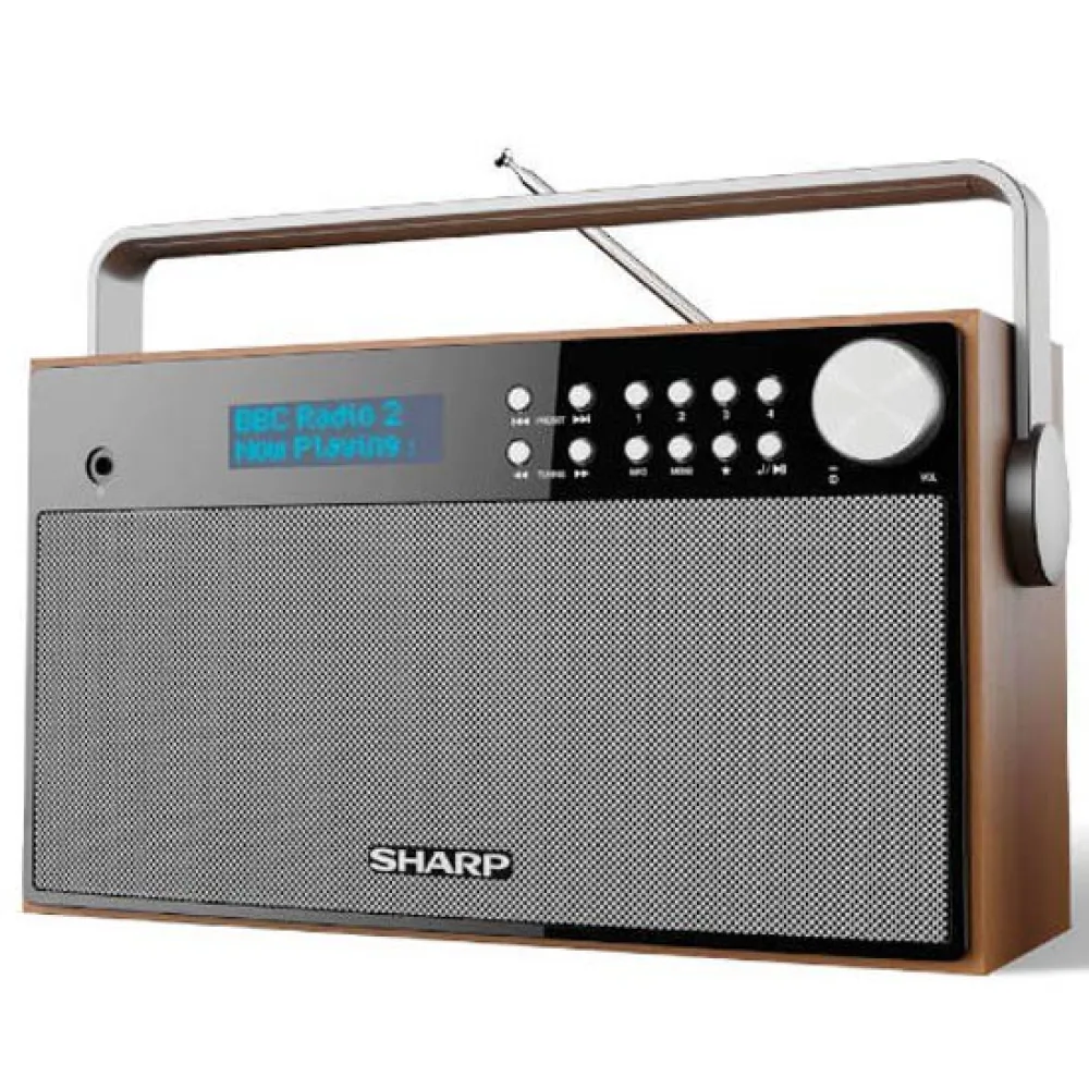 Sharp DRP355 Alarm Clock Radio Estereo Dab+ , Techinn
