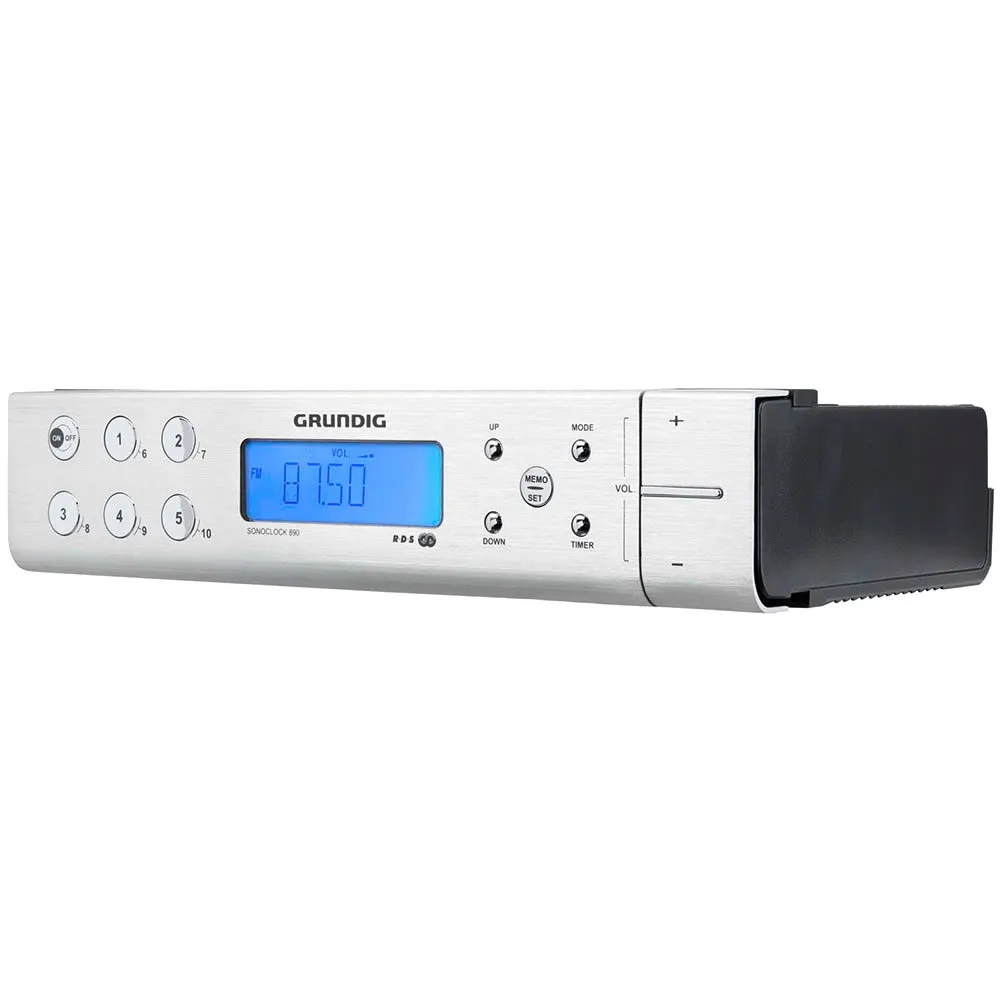 Grundig Sonoclock 890 Aluminium buy and offers on Techinn