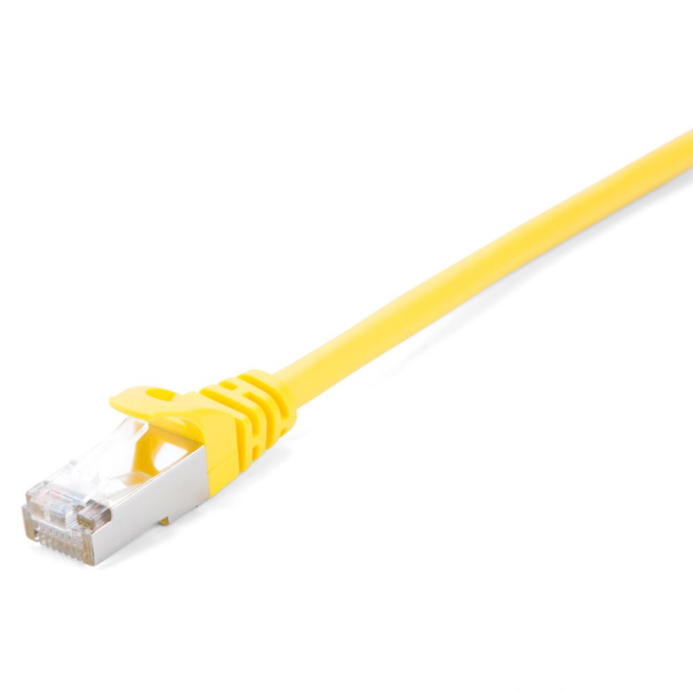 Connect 10 m Full Copper RJ45 Cat.6a F/UTP LSZH Snagless Patch Cord Yellow 