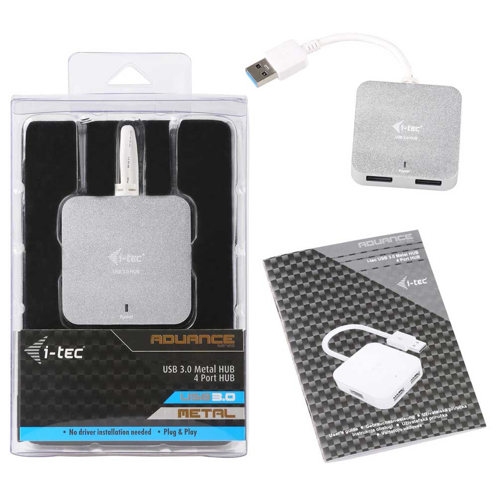 I-Tec USB 3.0 Metal Charging HUB 4 Port 
