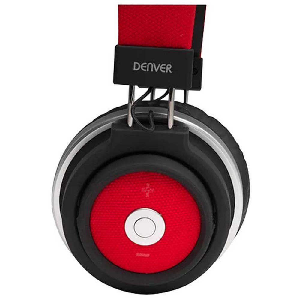 overloop Bezwaar droefheid Denver BTH-250 Bluetooth Headphones Red buy and offers on Techinn