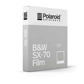 Polaroid originals Câmera B&W SX-70 Film 8 Instant Photos