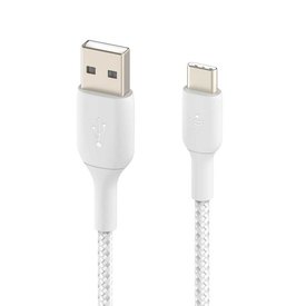 Belkin Boost Charge USB-A Auf USB-C-Kabel Geflochten 1M