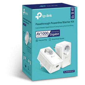 Tp-link AV1000 Passthrough Powerline Kit 1000 Mbps Adapter PLC