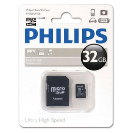 Philips Micro SDXC Card 64GB Class 10 UHS-I U3 incl Adapter 