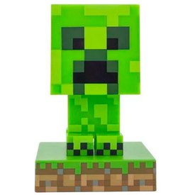 Minecraft Paladone Lampara Icon Creeper