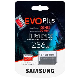 Samsung Micro SDXC EVO+ 256GB +アダプター メモリー カード