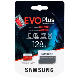 Samsung Micro SDXC EVO Plus 128GB +アダプター メモリー カード