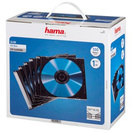 Hama Box Slim CD 100 Enheter