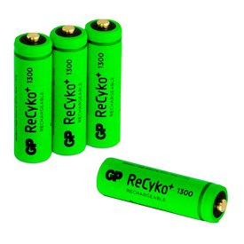 Gp batteries Batterier ReCyko NiMH AA 1300mAh