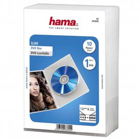 Hama Boîte Slim DVD 10 Unités