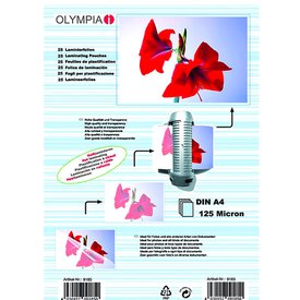 Olympia Pochettes De Plastification DIN A4 125 Microns 25 Unités
