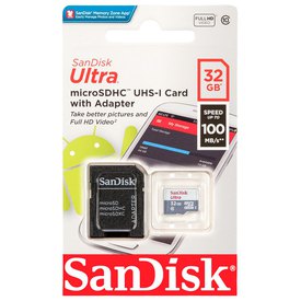 Sandisk Cartão De Memória Ultra Lite Micro SDHC 32GB