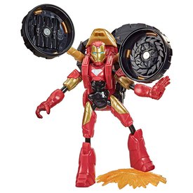 Hasbro Figura Iron Man Motero Bend And Flex 15 cm