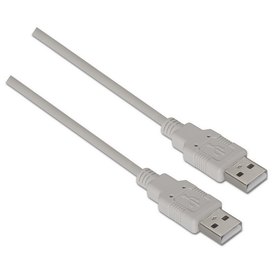 Aisens Till USB-A 2.0 USB-A 2.0 M/M 1 M