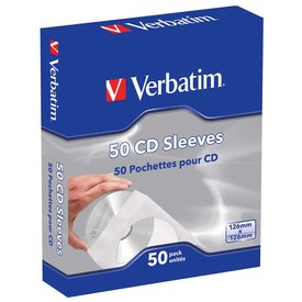 Verbatim Pochettes En Papier CD + étiquettes 50