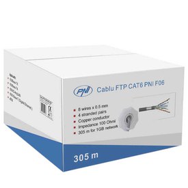 PNI Kabel Sieciowy FTP CAT6 305 M