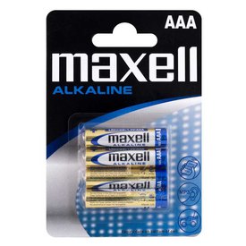 Maxell Batteri LR03 AAA 950mAh 1.5V 4 Enheter