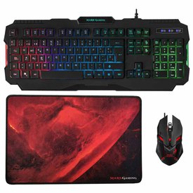 Mars gaming MCP 118 Gaming Gaming Mouse E Tastiera+tappetino Per Mouse