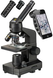 National geographic Microscopio Soporte Smartphone 40X-1280X