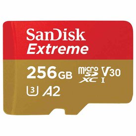 Sandisk Extreme 256GB MicroSDXC Memory Card