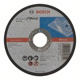 Bosch Standard Straight 115x2.5 mm Metal Disk
