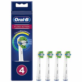 Oral b Floss Action Toothbrush Replacement 4 Units