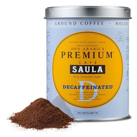 Saula Caffè Macinato Gran Espresso Premium Decaffeinated 250g