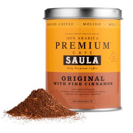 Saula Café Moulu Premium Original & Cinnamon 250g
