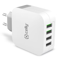celly-chargeur-usb-home-quartet-fast-charger