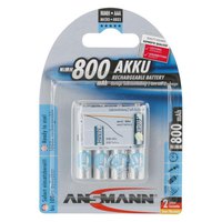 ansmann-aaa-rechargeable-800mah-1.2v-4-units-haufen