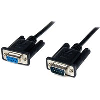 startech-cable-1m-serie-modem-nul-negro