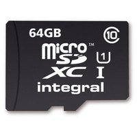 Integral Carte Mémoire MicroSDXC 64GB Type 10