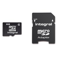 Integral MicroSDHC 8GB Typ 10 Speicher Karte