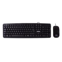 Nilox N Flat USB Combo Tastatur und Maus