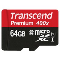 transcend-micro-sdxc-64gb-class-10-uhs-i-u1-400x-sd-adapter-minne-kort