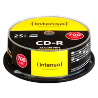 intenso-cd-r-700mb-52x-speed-25-units