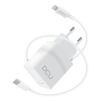 dcu-tecnologic-usb-charger-type-c-pd-18w---mfi-cable-to-usb-c