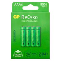 Gp batteries ReCyko NiMH AAA 850mAh Batteries