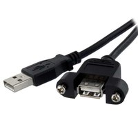 startech-panel-mount-usb-cable-a-to-a-91-cm