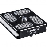 Mantona Trípodes AS-40-1 Quick Release Plate