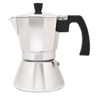 Leopold vienna Aluminium 6 Cups Italian Coffee Maker