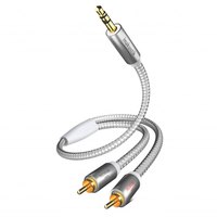 Inakustik Cable Audio Premium Con Conector jack 3.5 mm Cinch 3.0 m