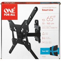 One for all Soporte Tv Pared 55´´ Smart Turn 180