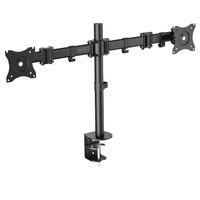 digitus-supporto-universal-dual-monitor-stand-with-clamp-mount