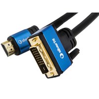 Silver sanz HDMI V 1.4 - DVI 1.5 m